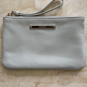 Brahmin Wristlet Off White